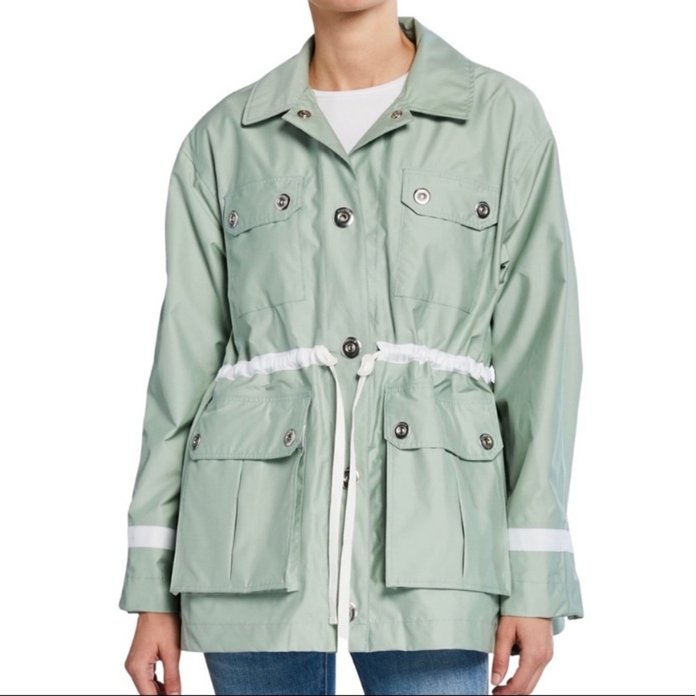 HUNTER Waterproof Refined Garden Rain Jacket Mint